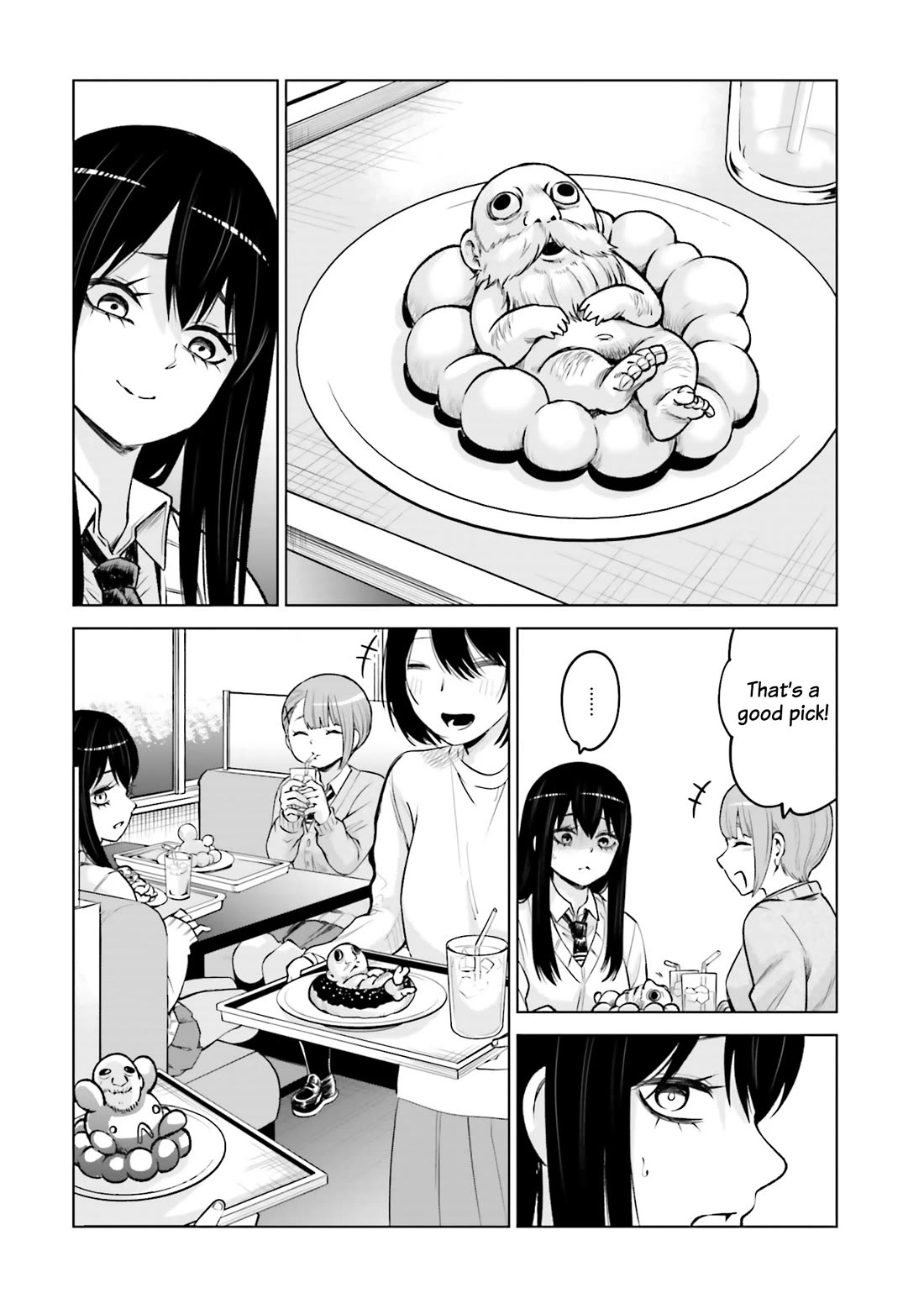 The Girl Who Can See Them Chapter 64.5 page 7 - Chapter 64.5: Volume 12 Extras