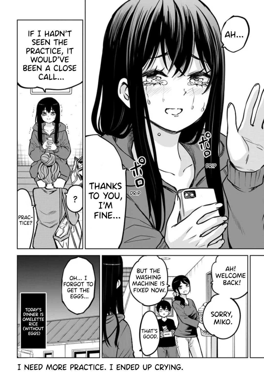 The Girl Who Can See Them Chapter 64.6 page 8 - Chapter 64.6: Intermission Apparition "Laundromat"