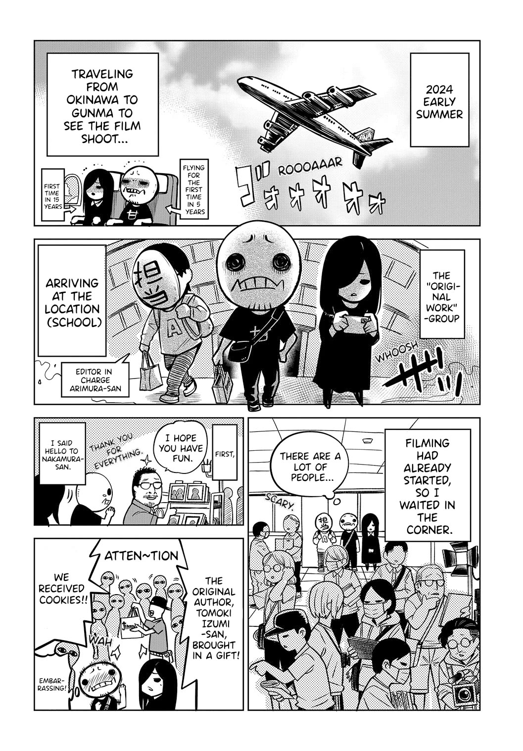 The Girl Who Can See Them Chapter 65.6 page 2 - Chapter 65.6: "Mieruko-Chan"-Movie Report Manga