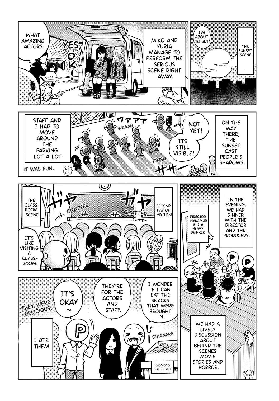 The Girl Who Can See Them Chapter 65.6 page 6 - Chapter 65.6: "Mieruko-Chan"-Movie Report Manga