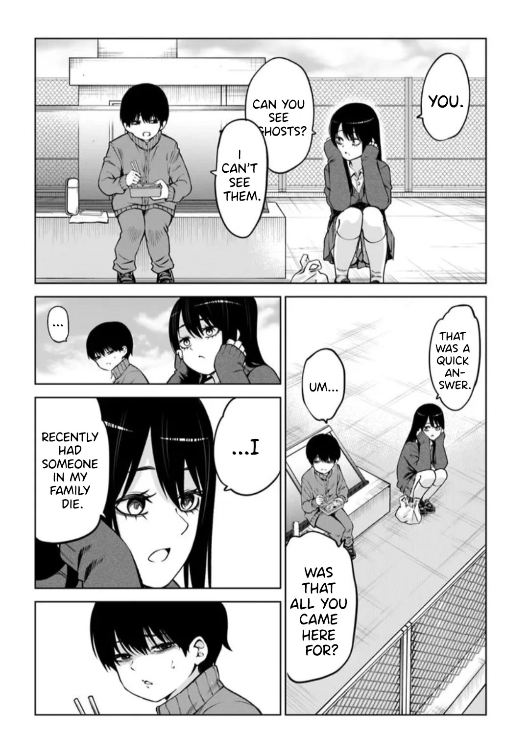 The Girl Who Can See Them Chapter 65 page 6 - Chapter 65