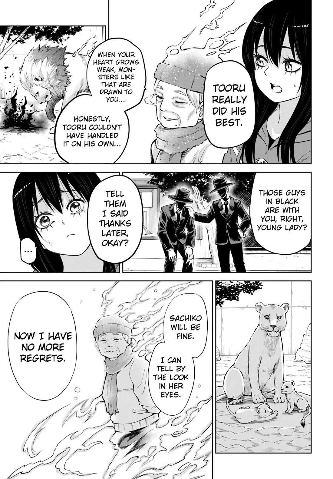 The Girl Who Can See Them Chapter 70.2 page 28 - Chapter 70.2