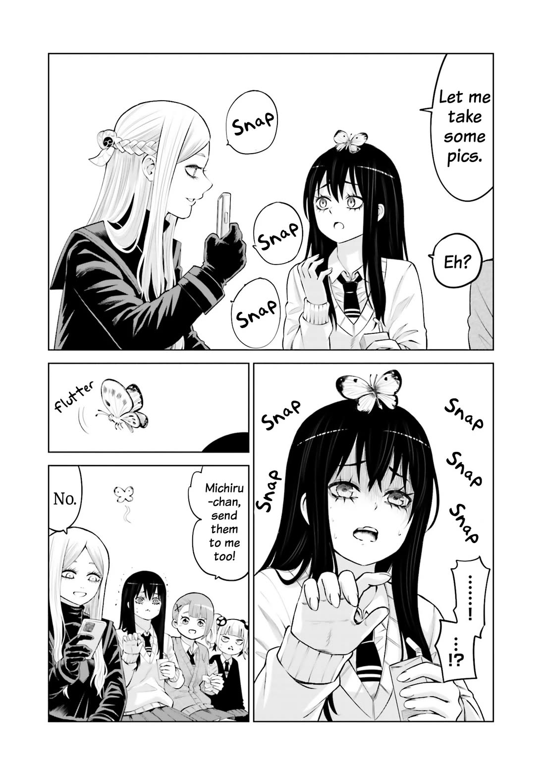 The Girl Who Can See Them Chapter 70.5 page 7 - Chapter 70.5: Volume 14 Extras