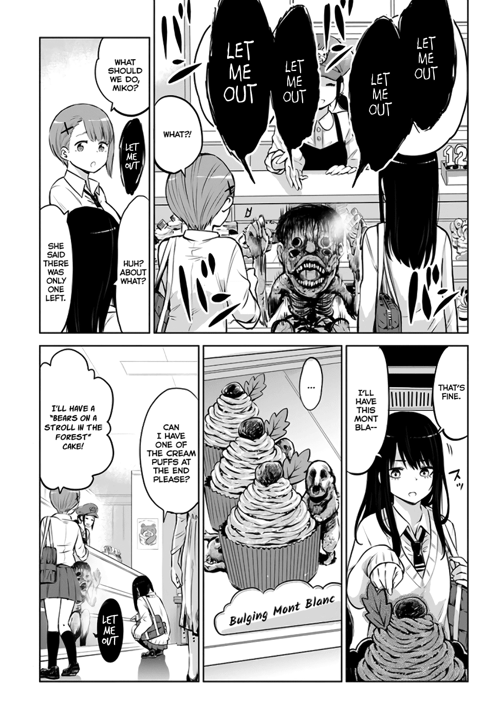 The Girl Who Can See Them Chapter 9.5 page 4 - Chapter 9.5