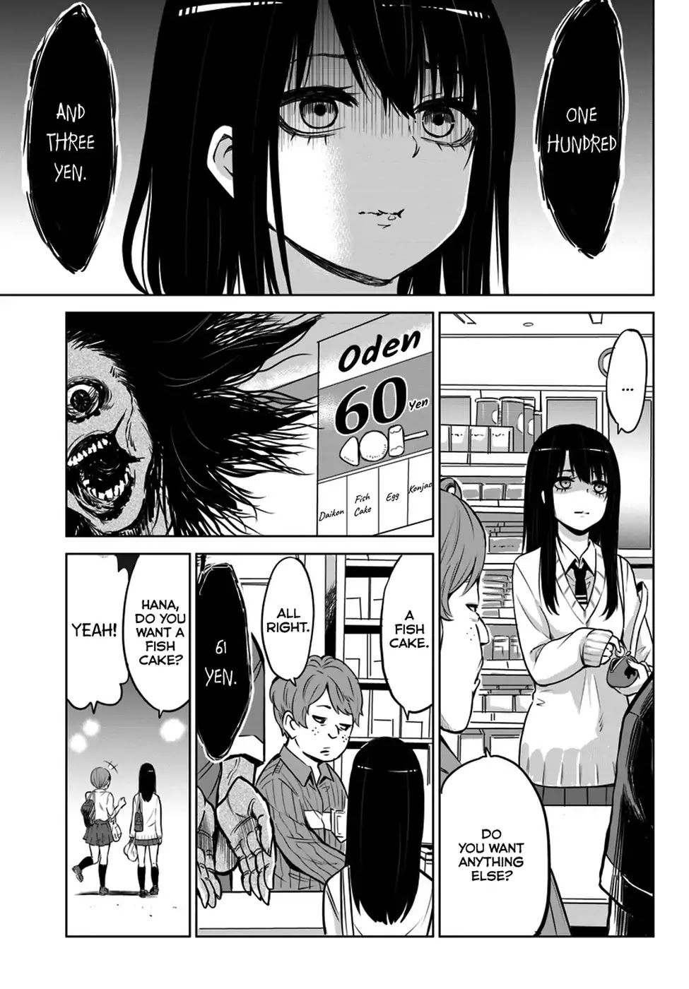 The Girl Who Can See Them Chapter 9 page 4 - Chapter 9