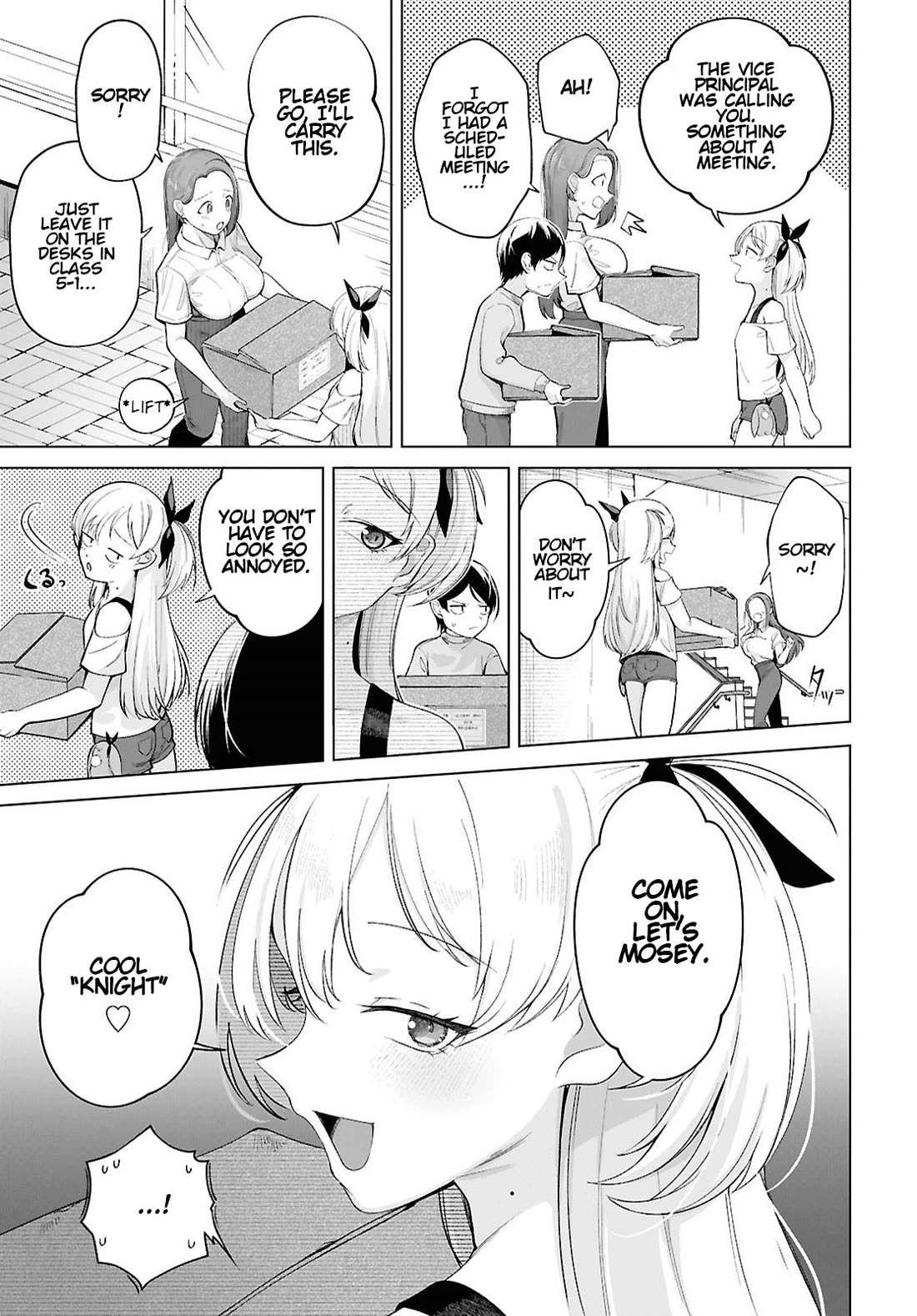 The Girl Who Gets In The Way of My One True Love Chapter 3 page 7 - Chapter 3: Time to Move Stuff