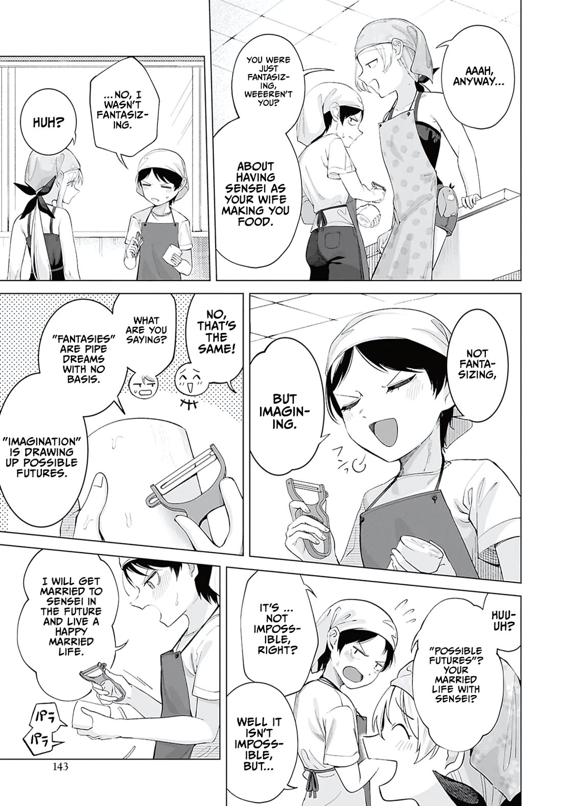 The Girl Who Gets In The Way of My One True Love Chapter 6 page 3 - Chapter 6: Time For Cooking Practice