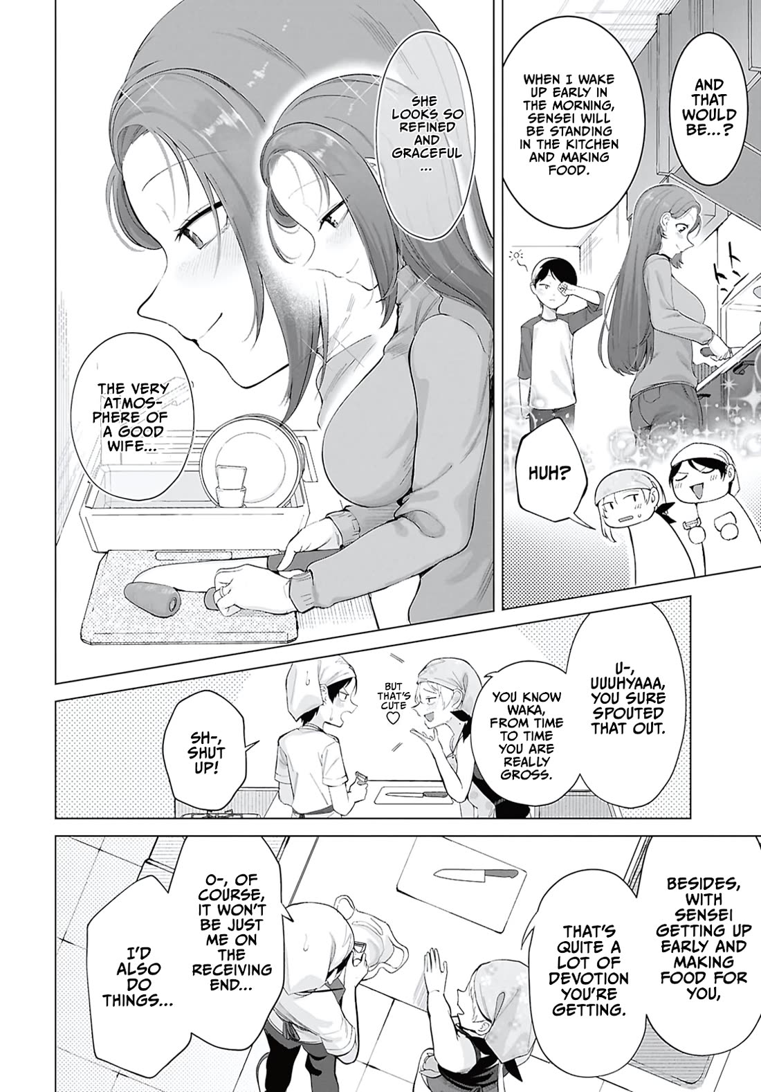 The Girl Who Gets In The Way of My One True Love Chapter 6 page 4 - Chapter 6: Time For Cooking Practice