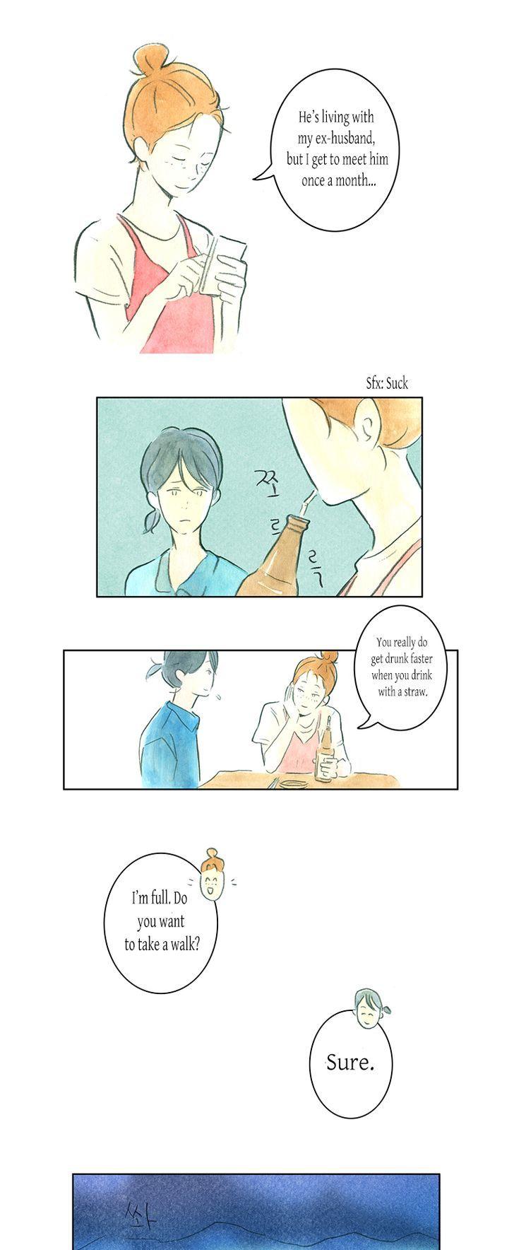The Girl who Walks the Waves Chapter 11 page 11 - Chapter 11 : A walk along the night sea