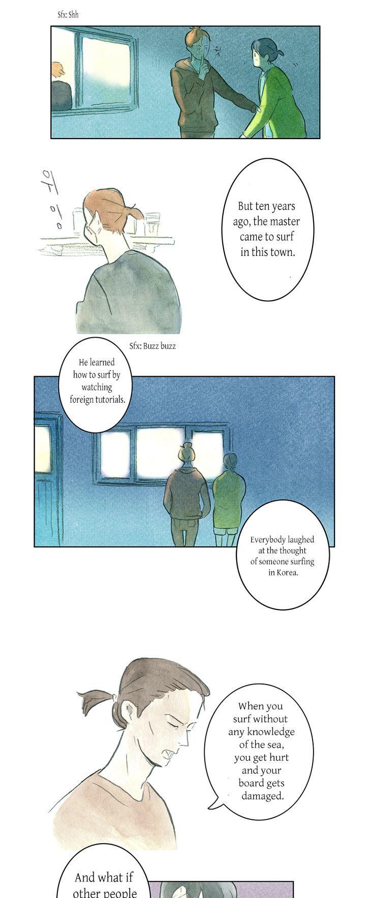 The Girl who Walks the Waves Chapter 11 page 13 - Chapter 11 : A walk along the night sea