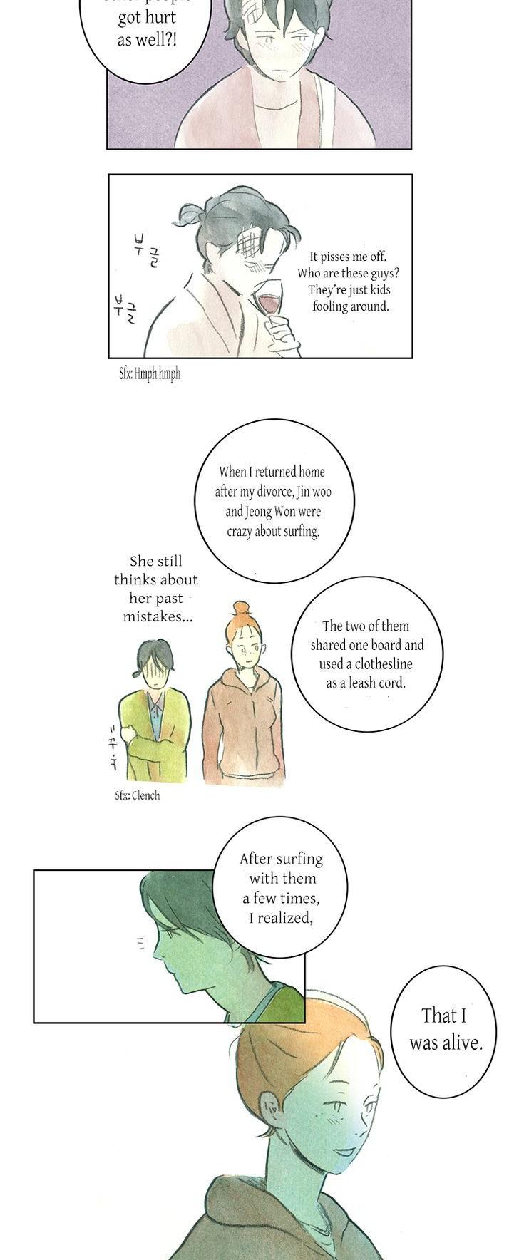 The Girl who Walks the Waves Chapter 11 page 14 - Chapter 11 : A walk along the night sea