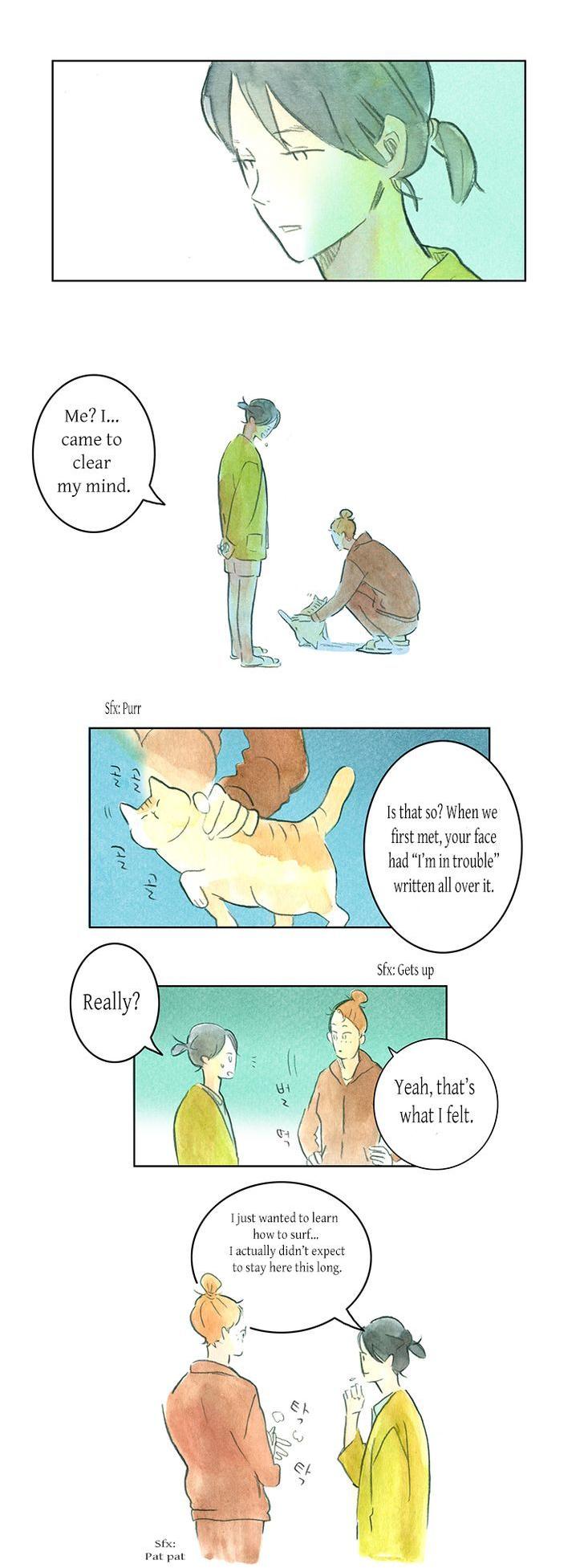 The Girl who Walks the Waves Chapter 11 page 16 - Chapter 11 : A walk along the night sea