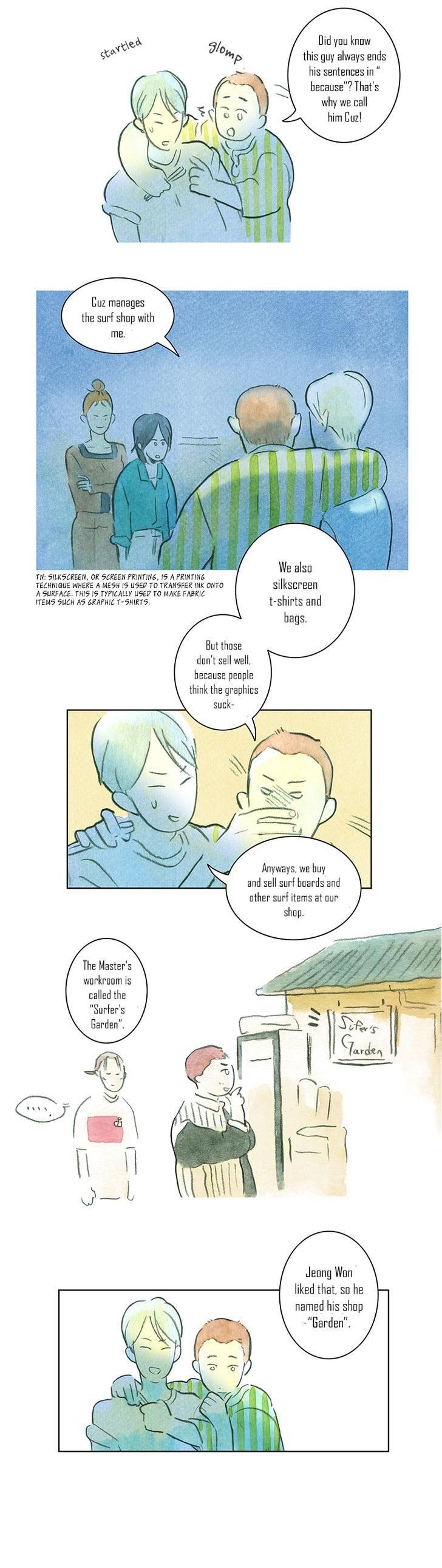 The Girl who Walks the Waves Chapter 16 page 2 - Chapter 16 : To be an wavering tree