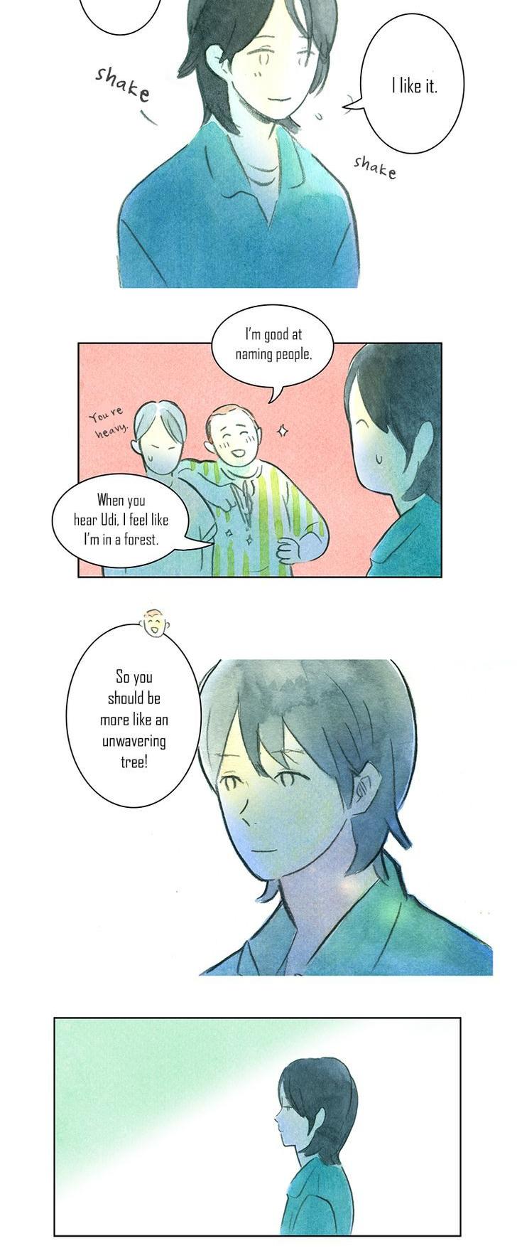 The Girl who Walks the Waves Chapter 16 page 8 - Chapter 16 : To be an wavering tree