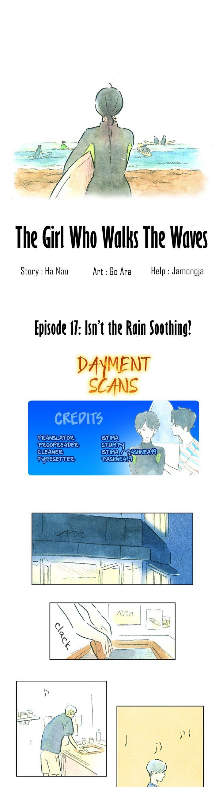 The Girl who Walks the Waves Chapter 17 page 1 - Chapter 17 : Isn't the rain soothing?