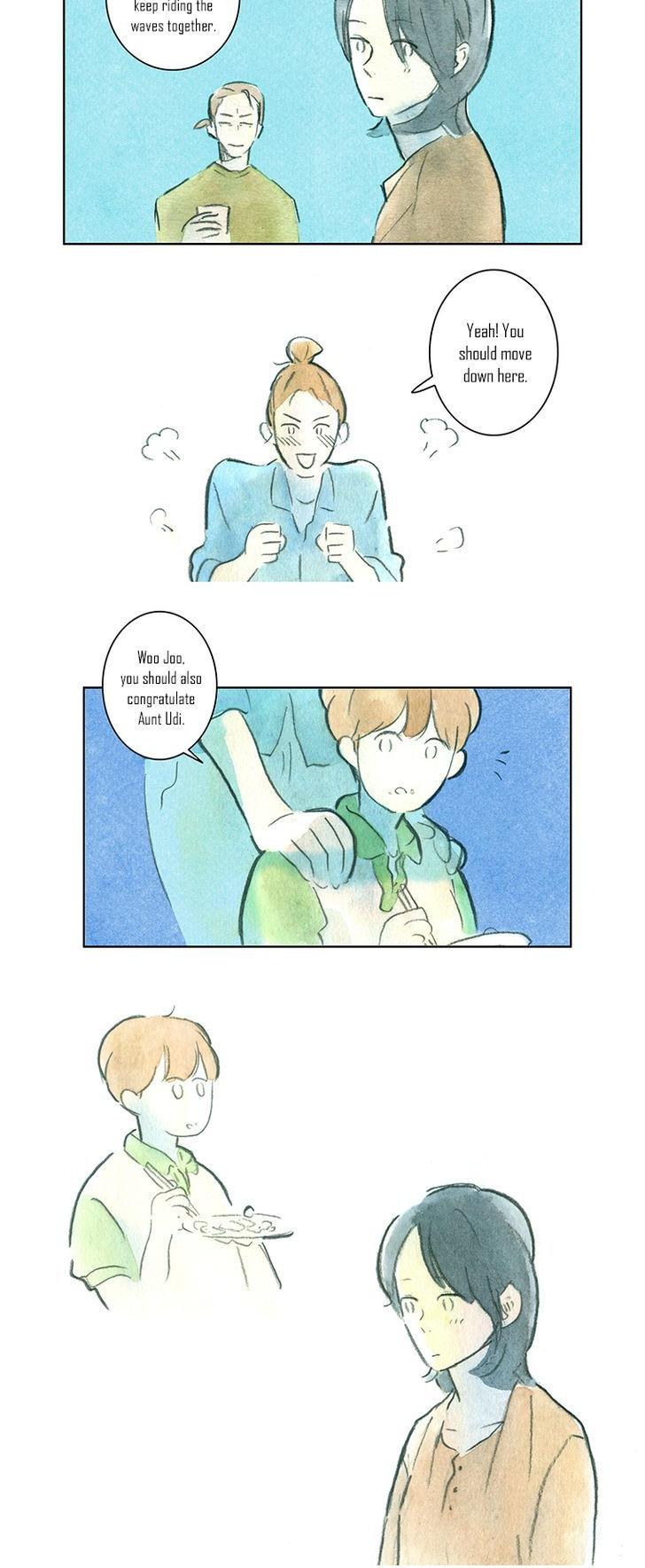 The Girl who Walks the Waves Chapter 21 page 16 - Chapter 21 : Everything looks like the sea