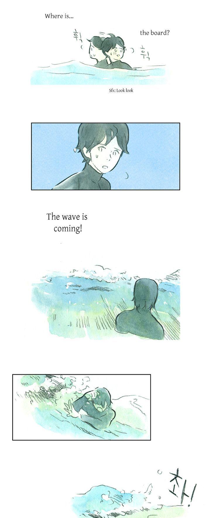 The Girl who Walks the Waves Chapter 3 page 14 - Chapter 3 : The First Wave She Met