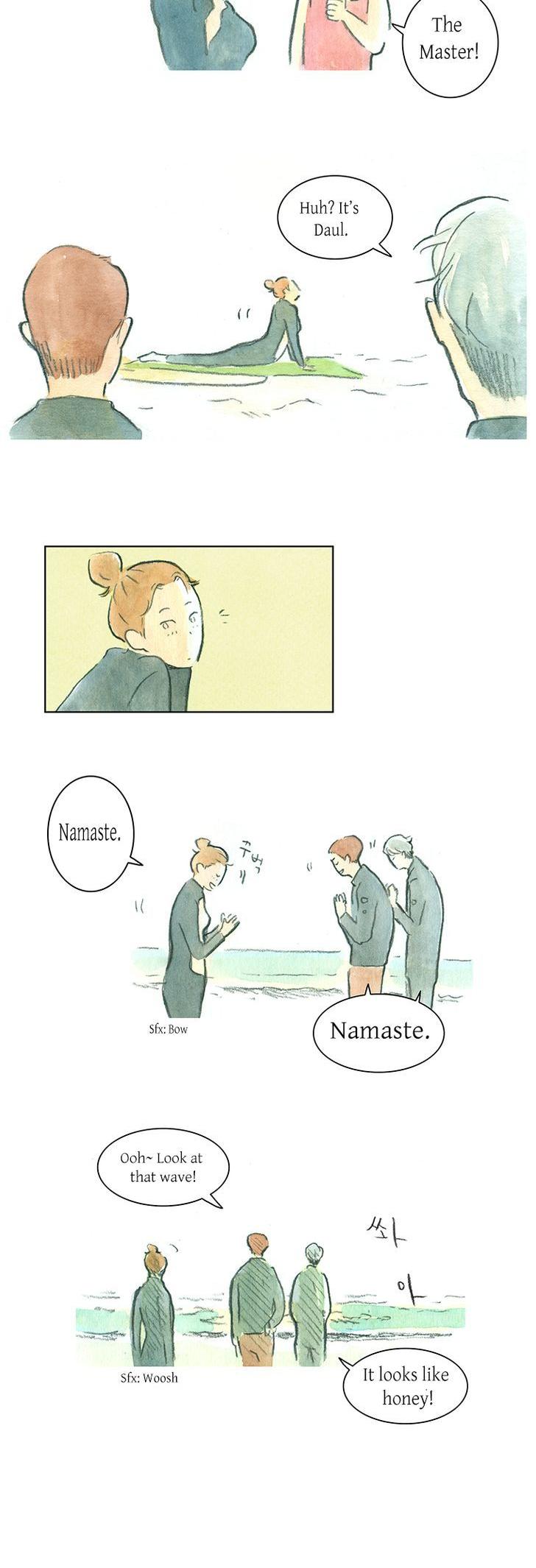The Girl who Walks the Waves Chapter 4 page 17 - Chapter 4 : Namaste Today, As Well!