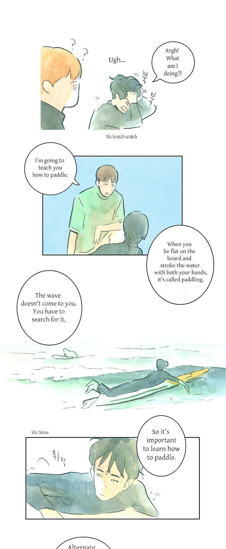 The Girl who Walks the Waves Chapter 5 page 11 - Chapter 5 : Paddling