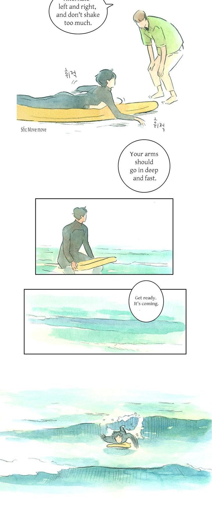 The Girl who Walks the Waves Chapter 5 page 12 - Chapter 5 : Paddling