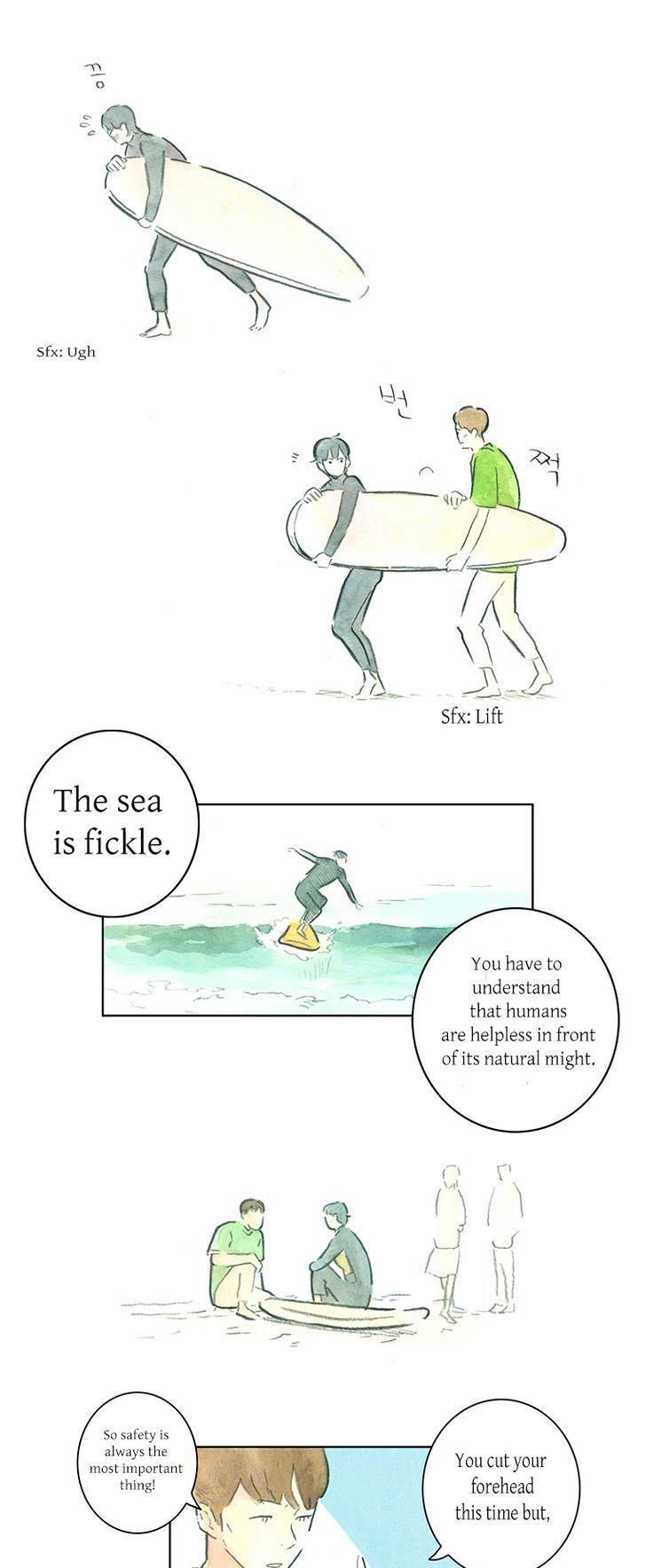 The Girl who Walks the Waves Chapter 5 page 7 - Chapter 5 : Paddling