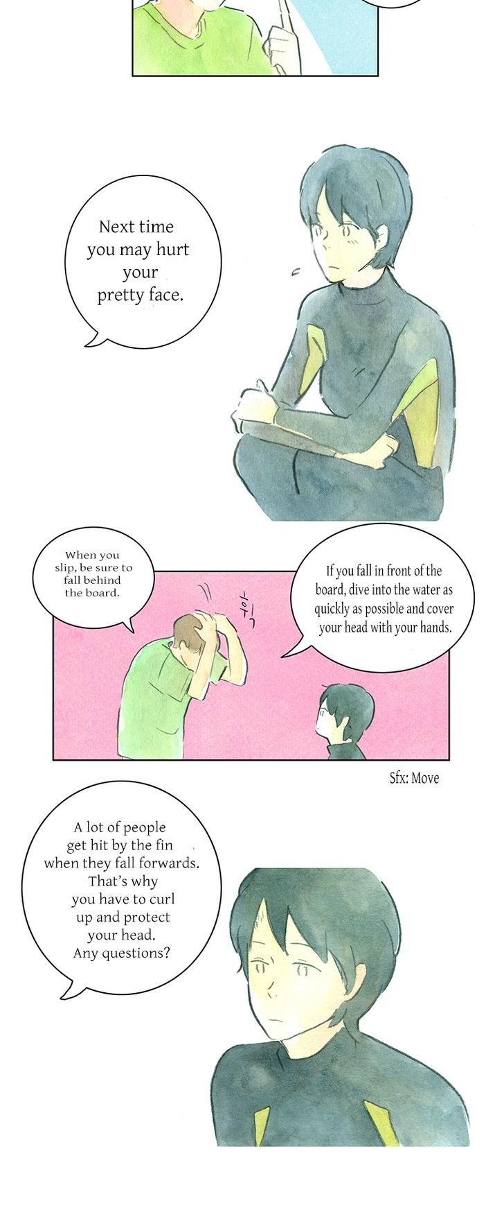The Girl who Walks the Waves Chapter 5 page 8 - Chapter 5 : Paddling