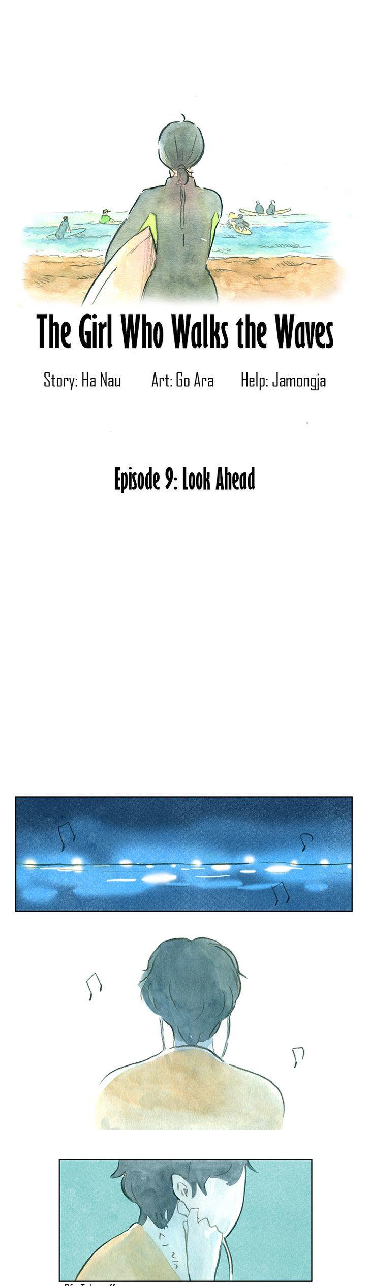 The Girl who Walks the Waves Chapter 9 page 1 - Chapter 9 : Look ahead