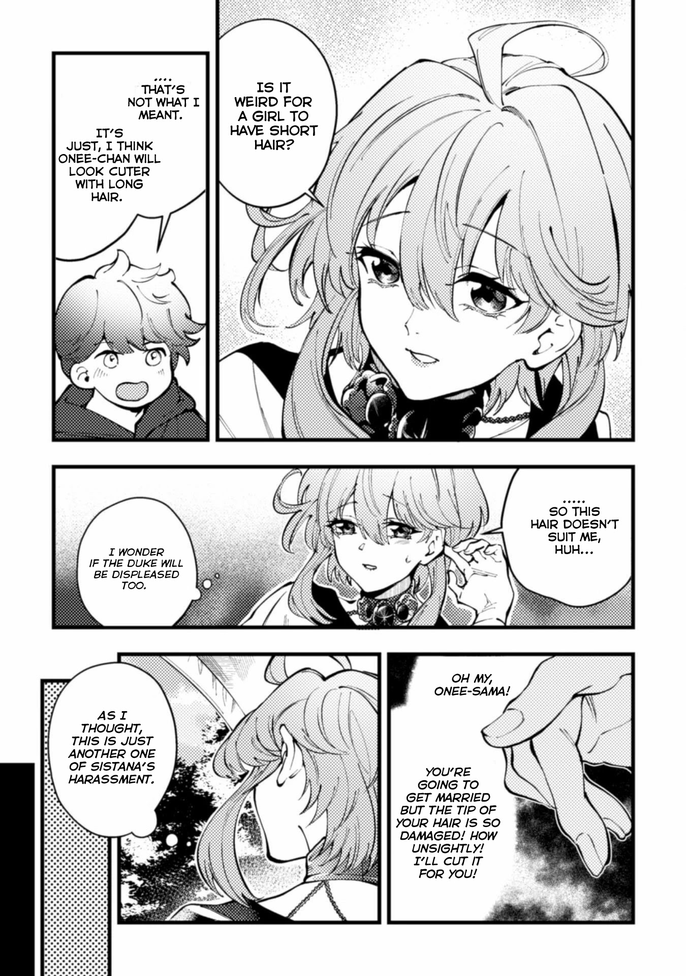 The Girl Who Was Forced by Her Stepsister to Marry the Cursed Duke Chapter 1 page 5 - Chapter 1
