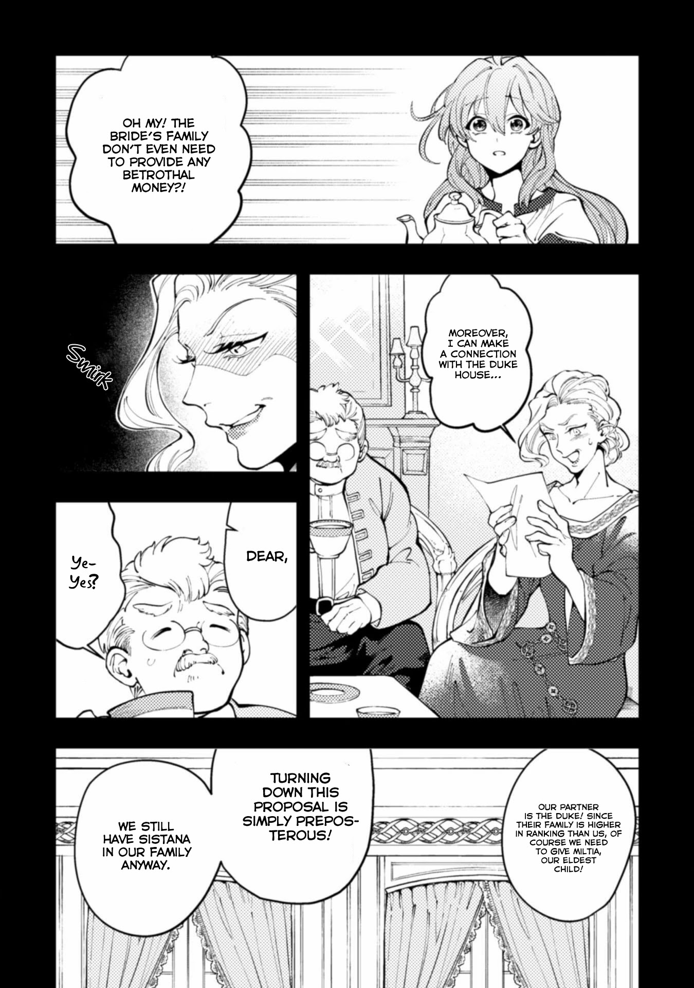 The Girl Who Was Forced by Her Stepsister to Marry the Cursed Duke Chapter 1 page 8 - Chapter 1