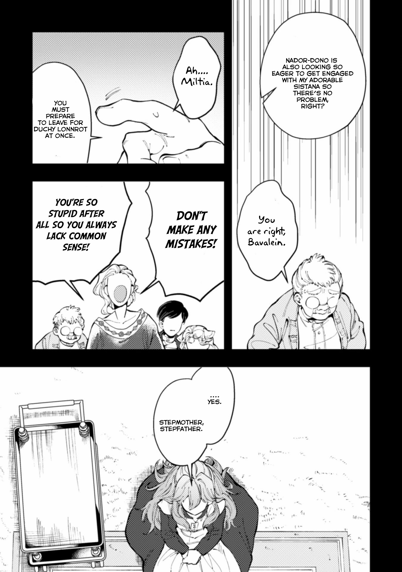 The Girl Who Was Forced by Her Stepsister to Marry the Cursed Duke Chapter 1 page 9 - Chapter 1