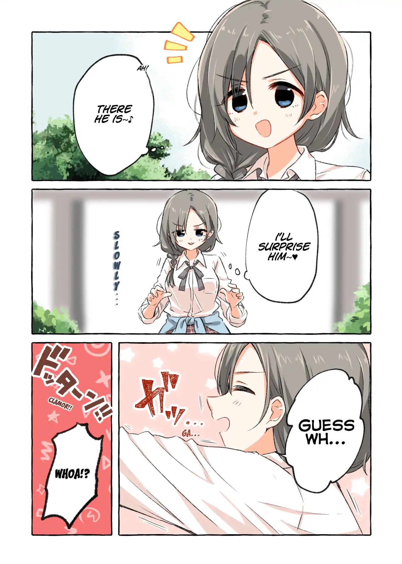 The Girl Who's Going to Self-Destruct Chapter 3 page 1 - Chapter 3: Itazura Shitai kedo Zenzen Umaku Ikanai Senpai-chan Desu