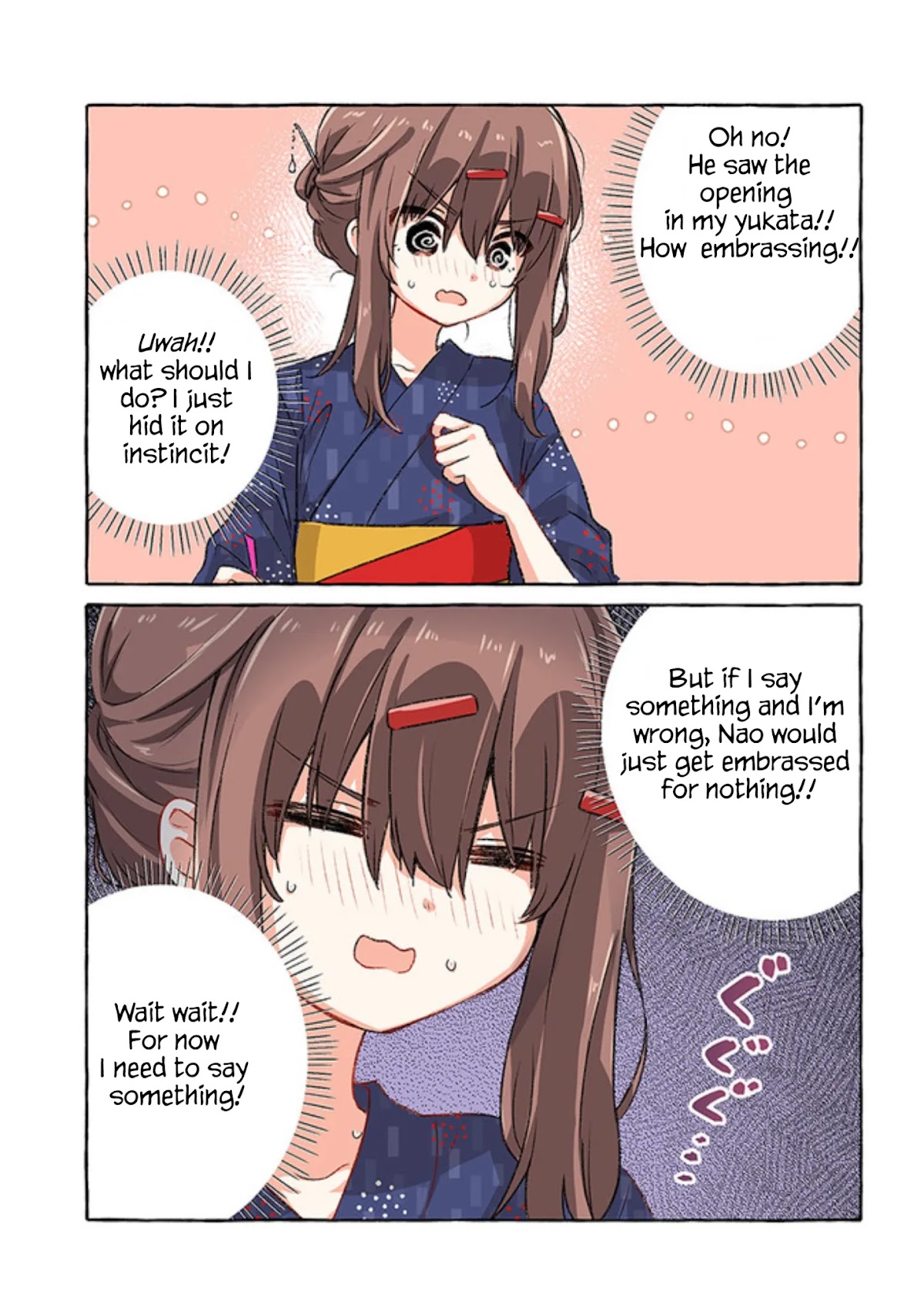 The Girl Who's Going to Self-Destruct Chapter 4 page 3 - Chapter 4: Childhood Friend Part 2