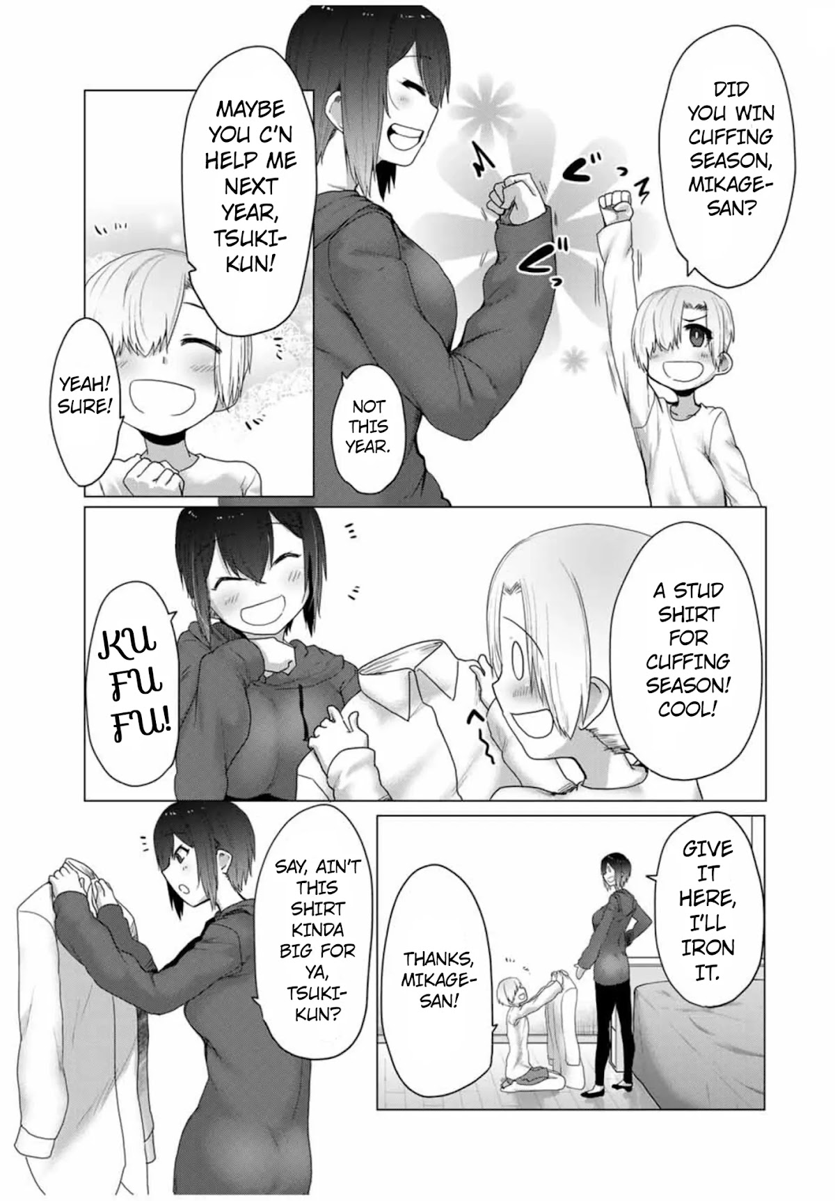 The Girl with a Kansai Accent and the Pure Boy Chapter 15 page 7 - Chapter 15: Cuffing Season