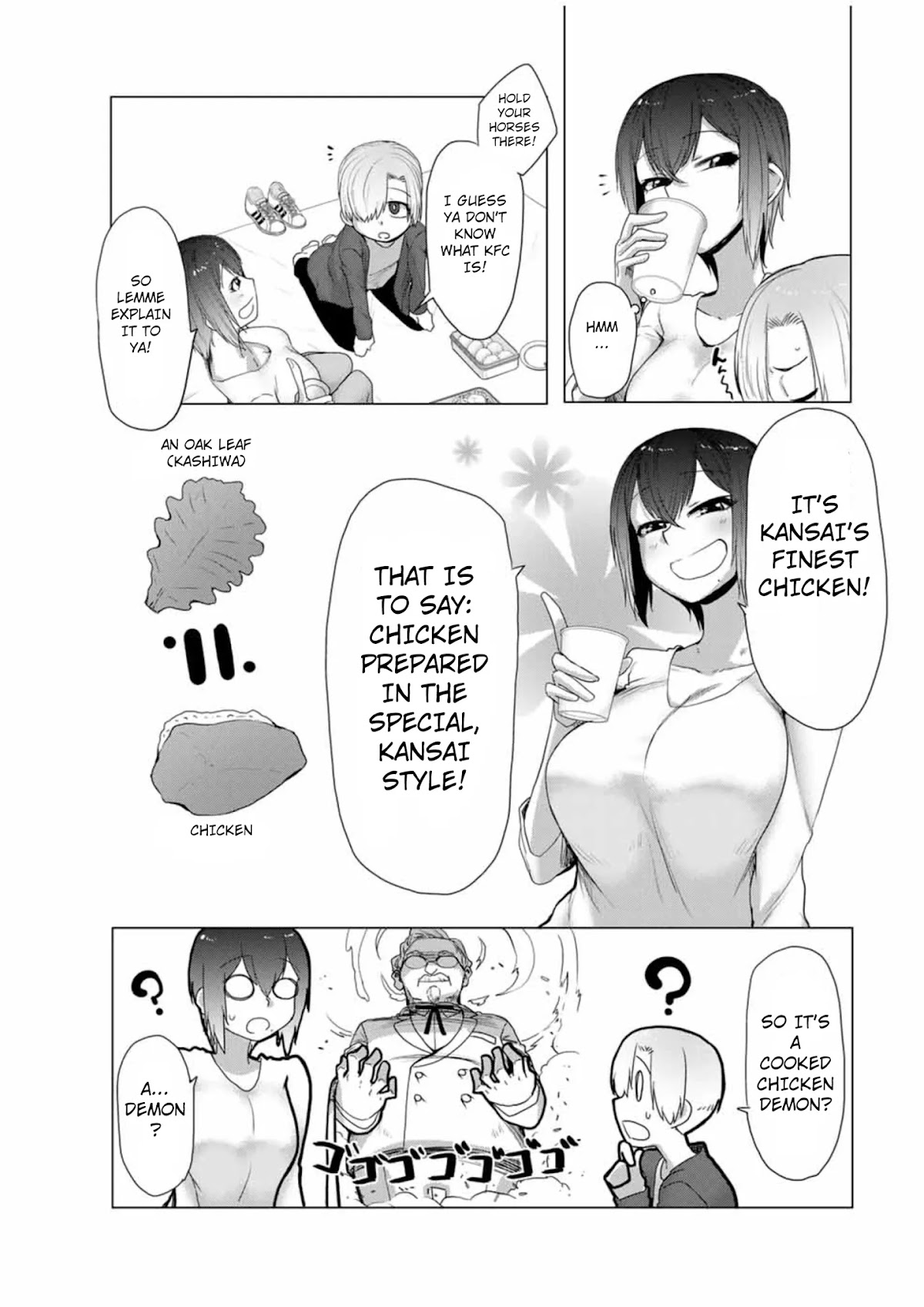The Girl with a Kansai Accent and the Pure Boy Chapter 16 page 6 - Chapter 16: KFC