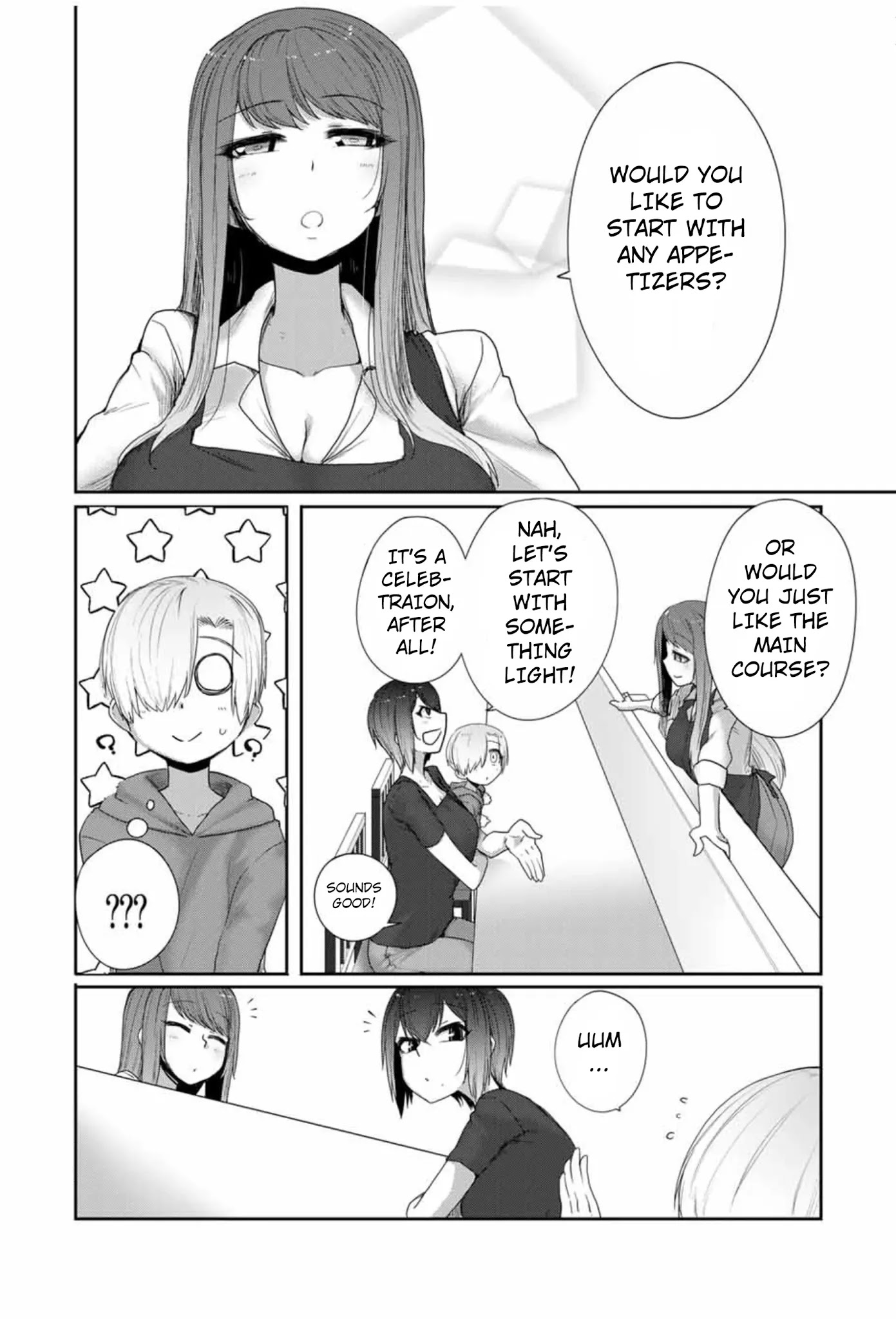 The Girl with a Kansai Accent and the Pure Boy Chapter 17 page 6 - Chapter 17: The Appetizer