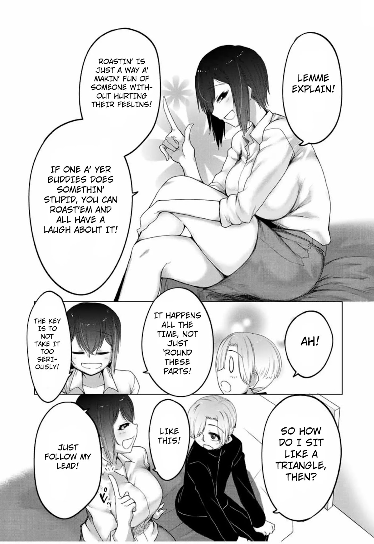 The Girl with a Kansai Accent and the Pure Boy Chapter 18 page 5 - Chapter 18: Roasted