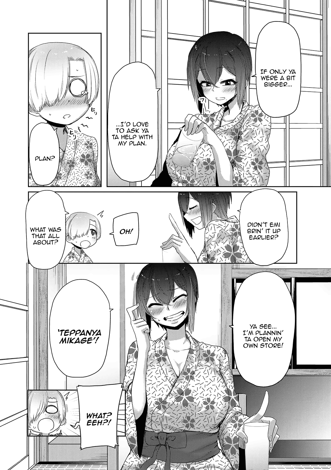 The Girl with a Kansai Accent and the Pure Boy Chapter 19 page 12 - Chapter 19: Sashi, Kiri, Tsukuri