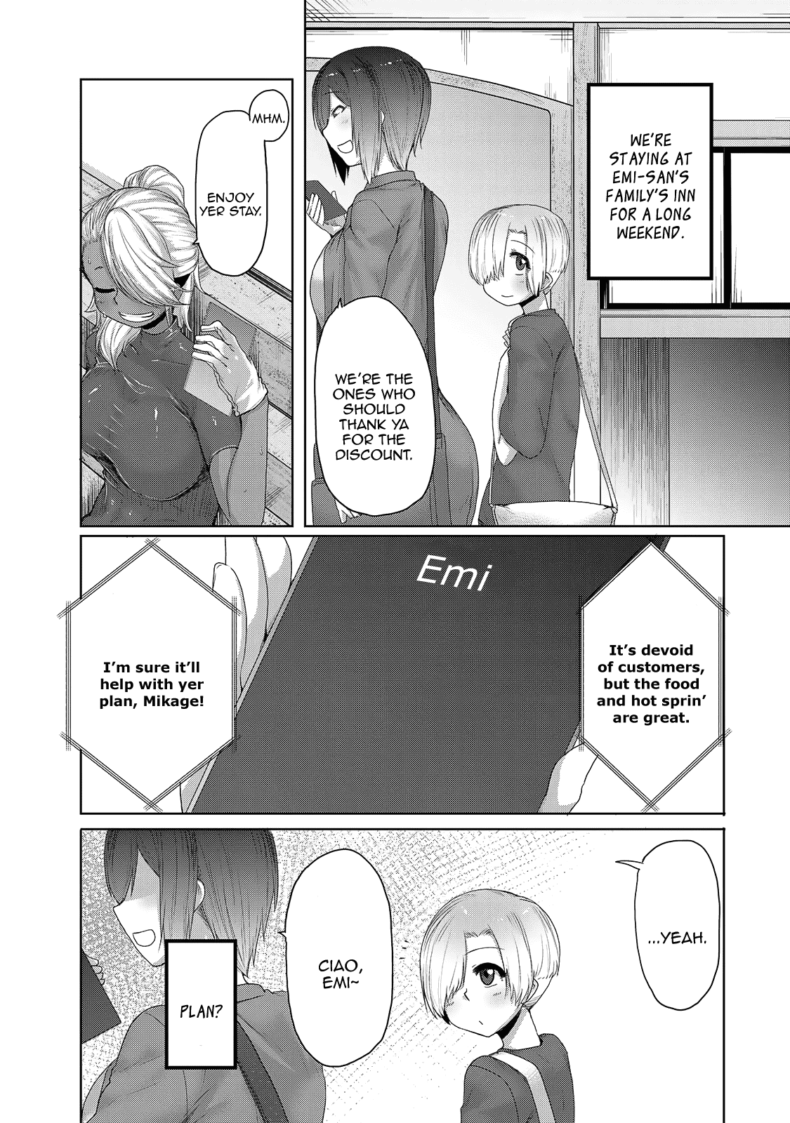 The Girl with a Kansai Accent and the Pure Boy Chapter 19 page 3 - Chapter 19: Sashi, Kiri, Tsukuri