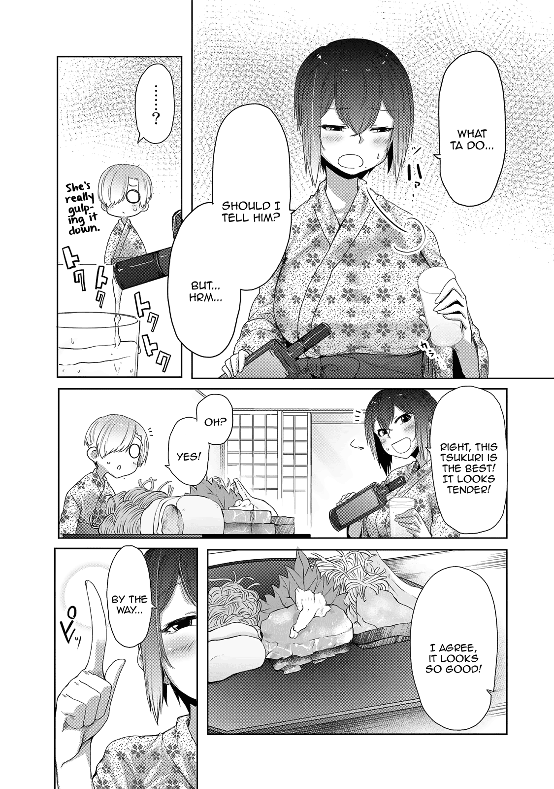 The Girl with a Kansai Accent and the Pure Boy Chapter 19 page 7 - Chapter 19: Sashi, Kiri, Tsukuri
