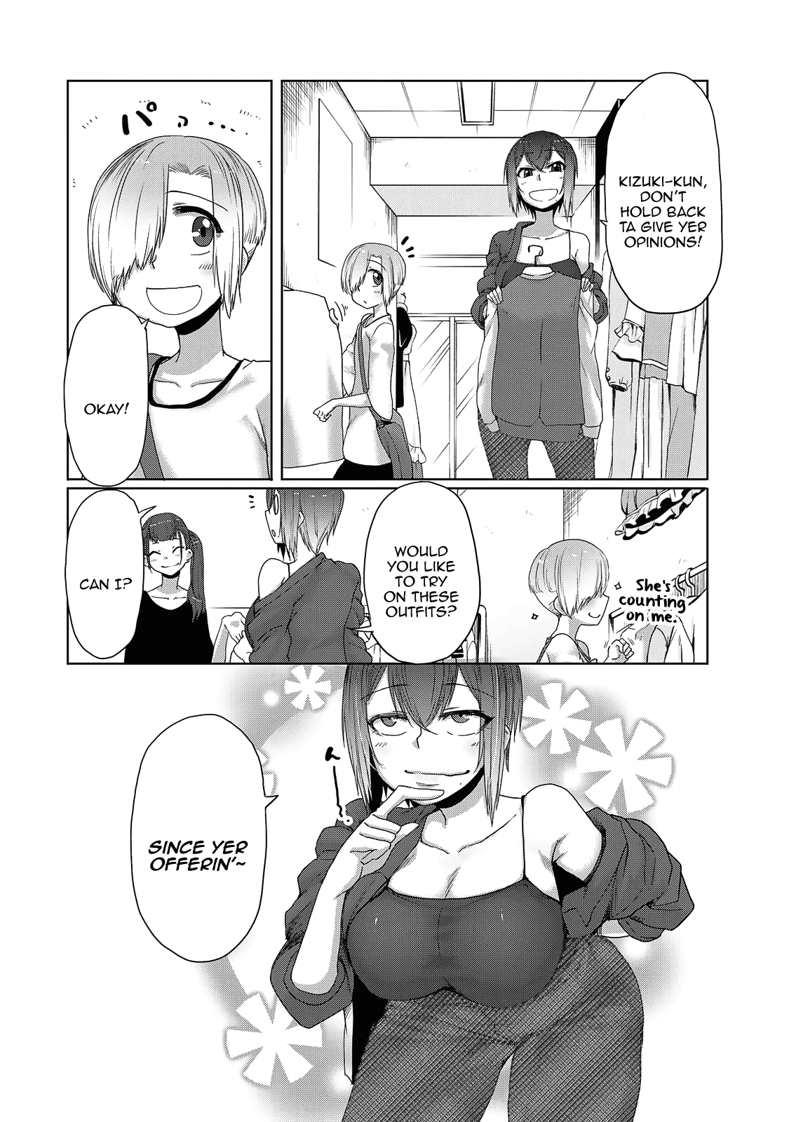 The Girl with a Kansai Accent and the Pure Boy Chapter 21 page 2 - Chapter 21: Mikage's Seven Transformations