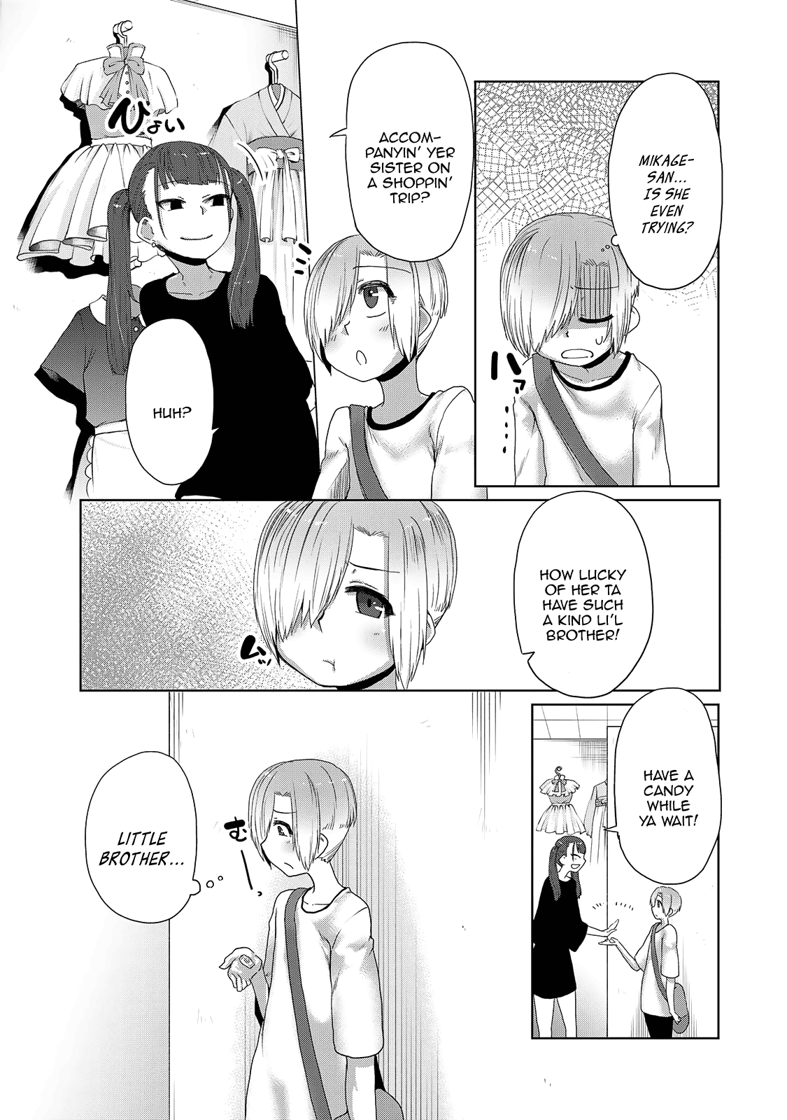 The Girl with a Kansai Accent and the Pure Boy Chapter 21 page 9 - Chapter 21: Mikage's Seven Transformations