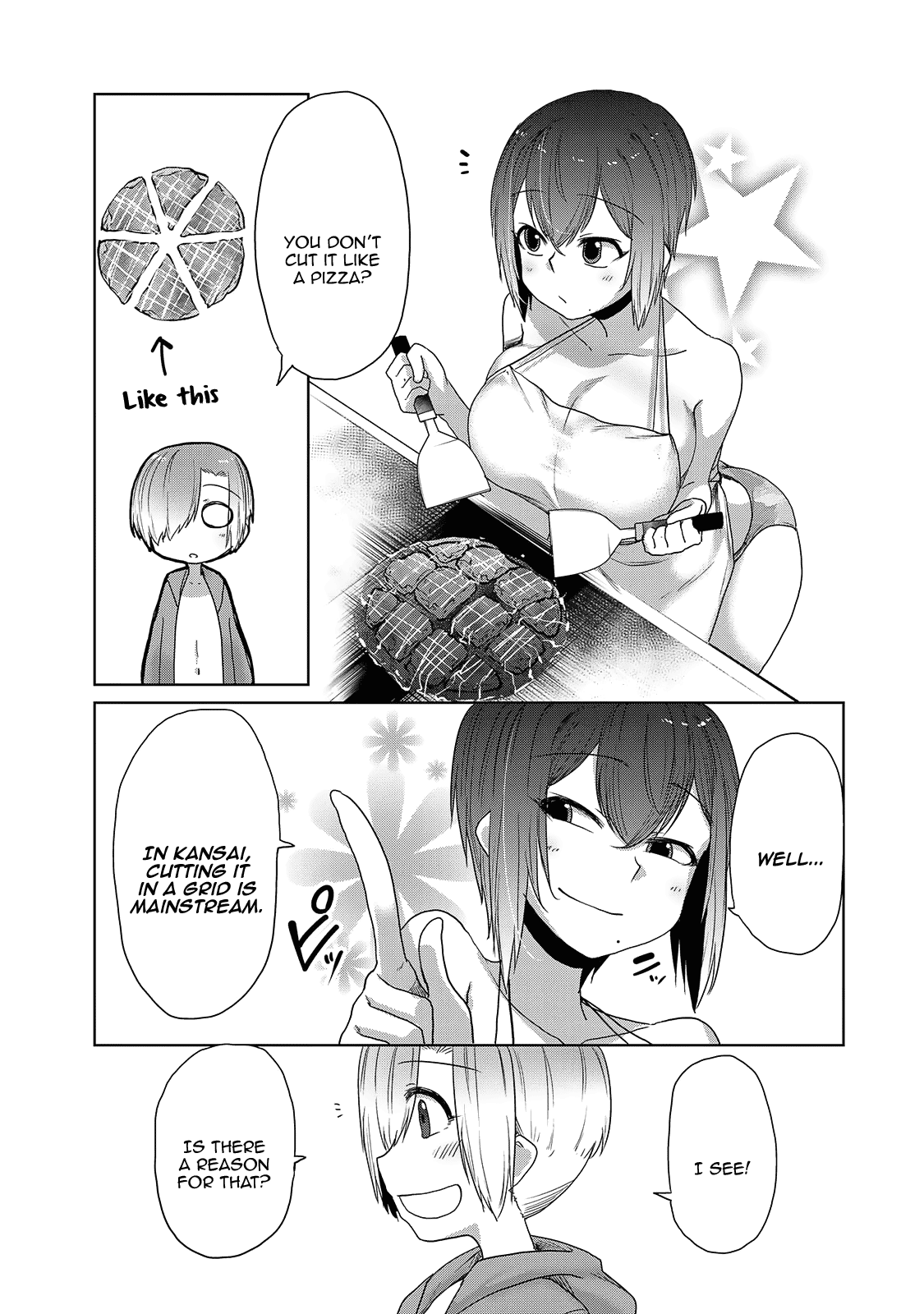 The Girl with a Kansai Accent and the Pure Boy Chapter 22 page 11 - Chapter 22: Which Do You Prefer