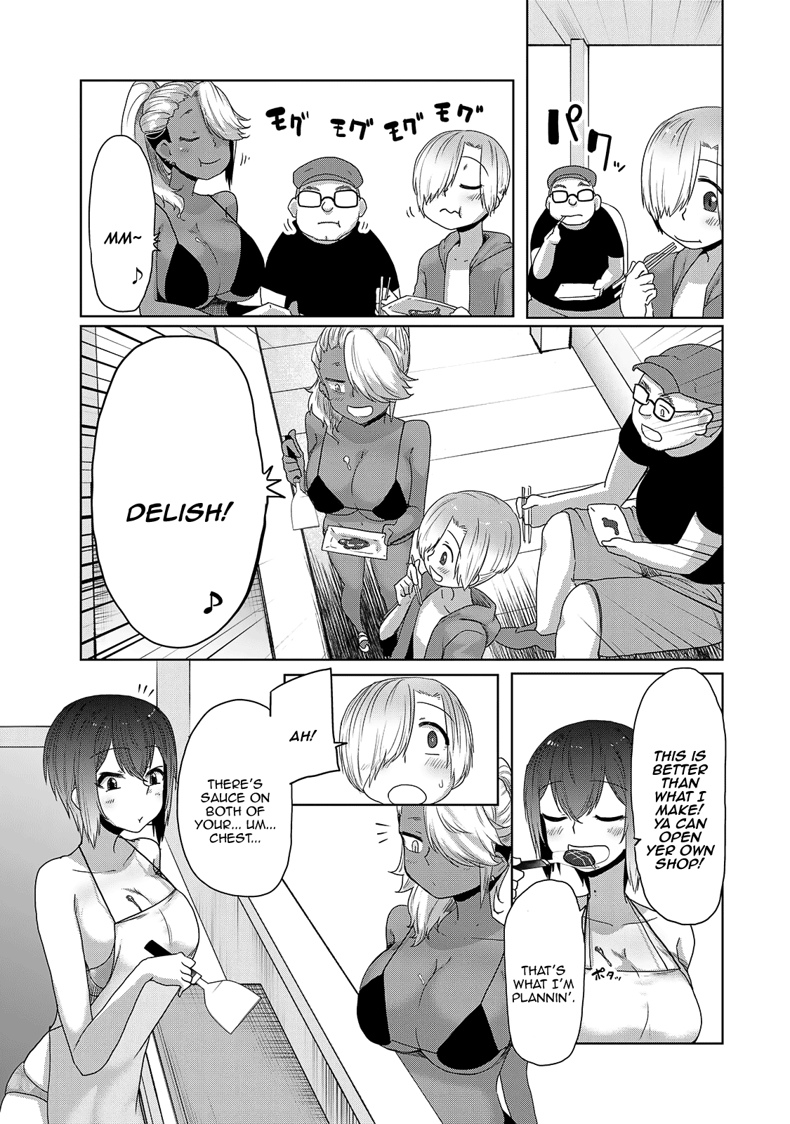 The Girl with a Kansai Accent and the Pure Boy Chapter 22 page 13 - Chapter 22: Which Do You Prefer