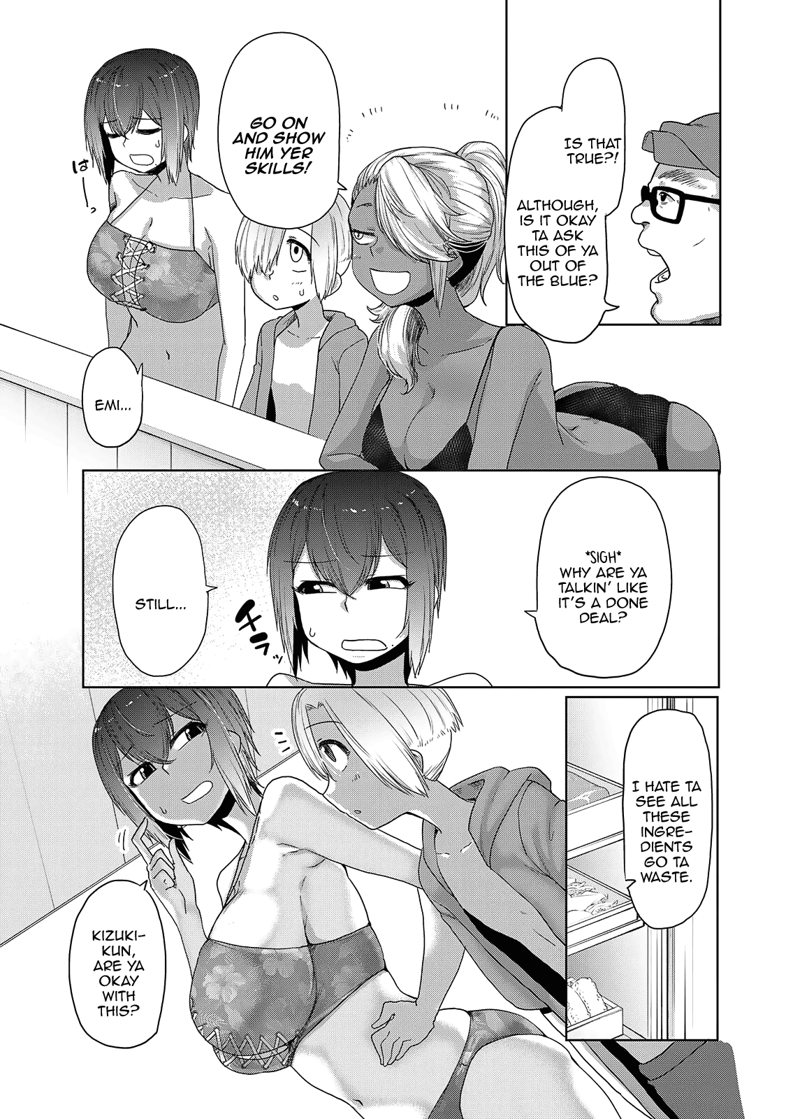 The Girl with a Kansai Accent and the Pure Boy Chapter 22 page 5 - Chapter 22: Which Do You Prefer