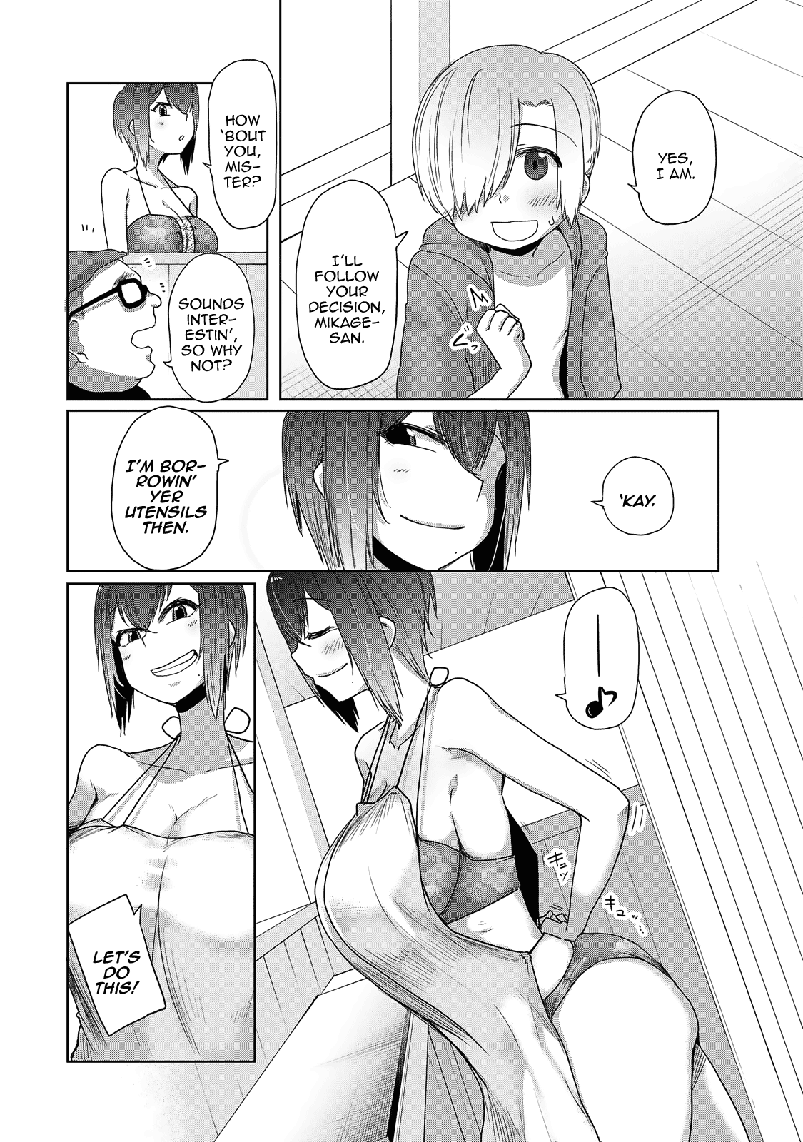 The Girl with a Kansai Accent and the Pure Boy Chapter 22 page 6 - Chapter 22: Which Do You Prefer