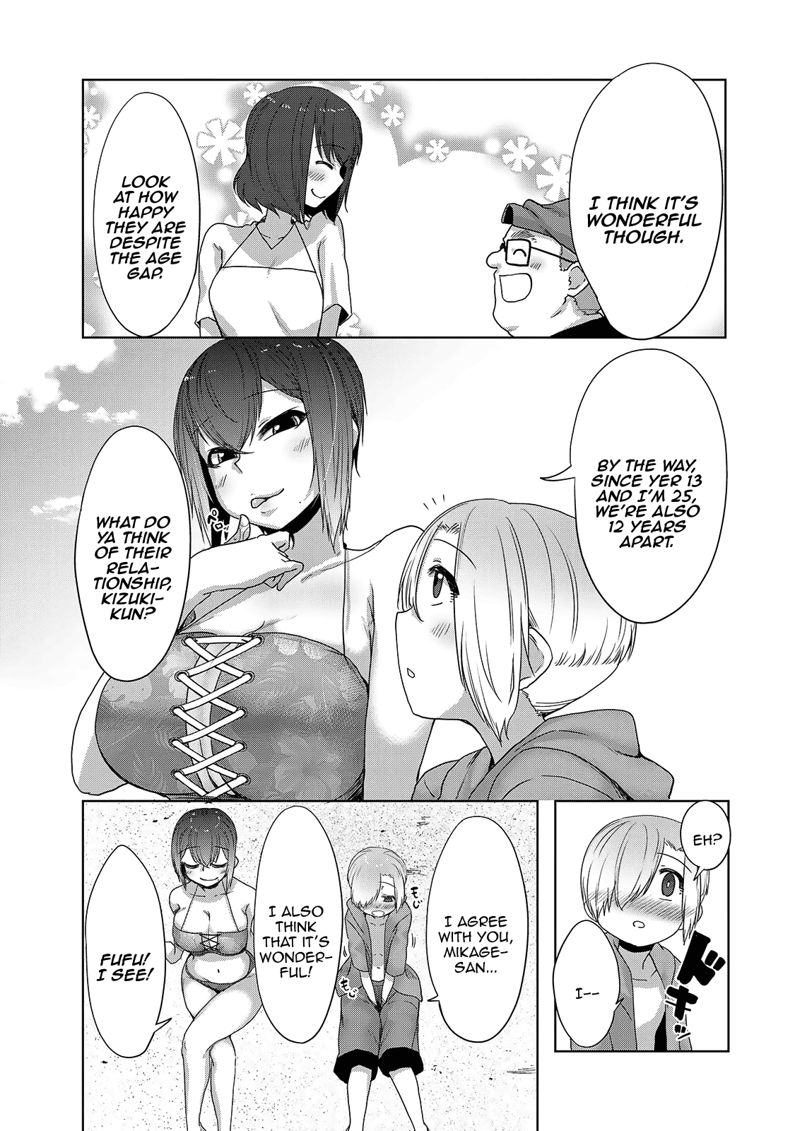 The Girl with a Kansai Accent and the Pure Boy Chapter 23 page 13 - Chapter 23: Age Gap