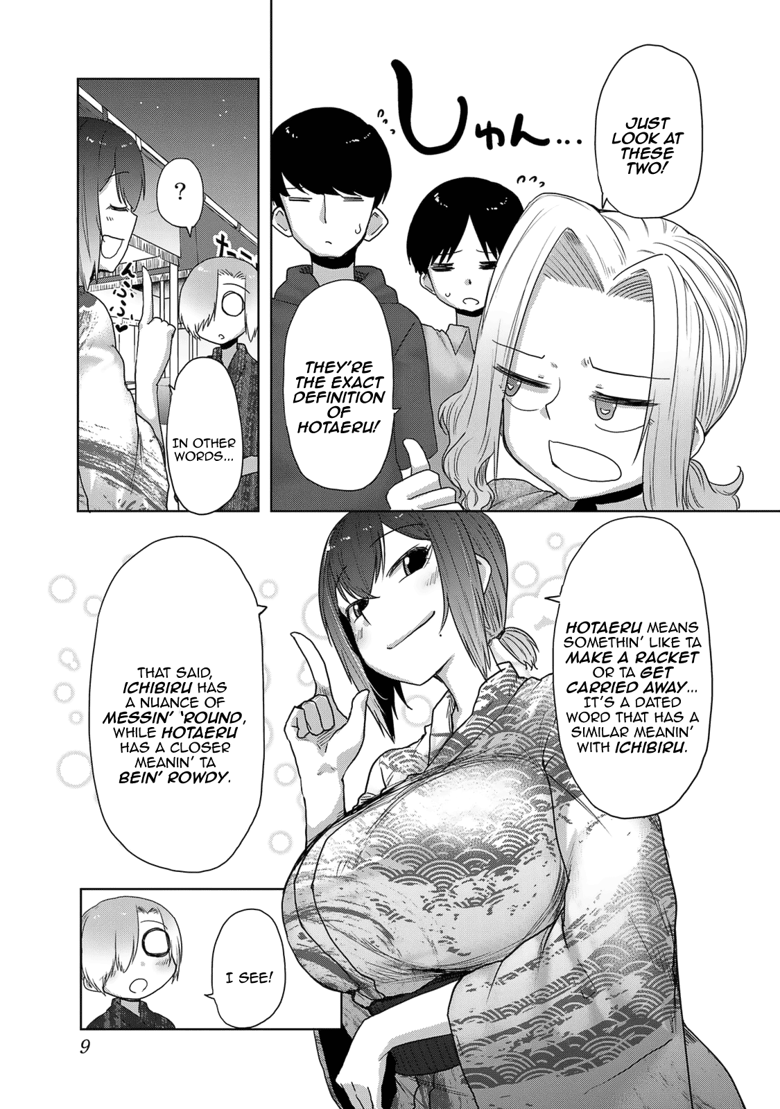 The Girl with a Kansai Accent and the Pure Boy Chapter 25 page 10 - Chapter 25: Festive Mood