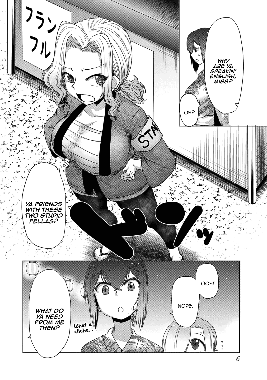 The Girl with a Kansai Accent and the Pure Boy Chapter 25 page 7 - Chapter 25: Festive Mood