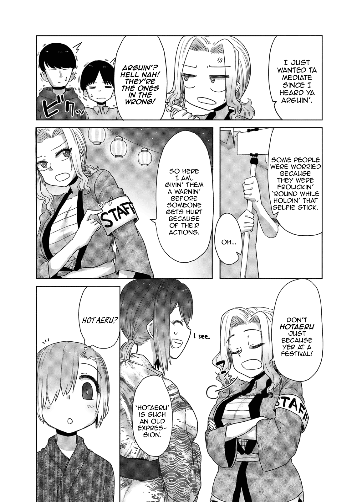 The Girl with a Kansai Accent and the Pure Boy Chapter 25 page 8 - Chapter 25: Festive Mood