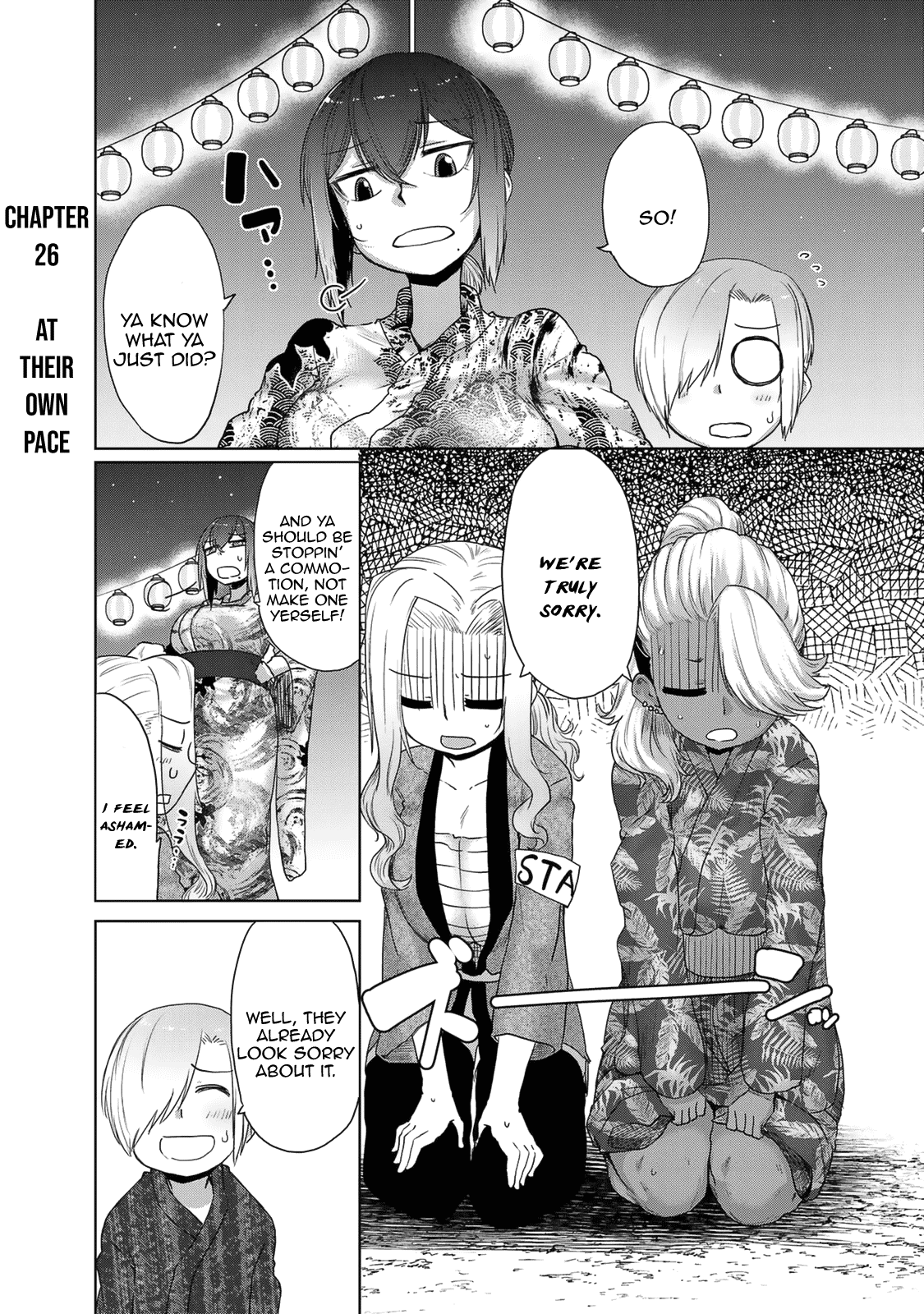 The Girl with a Kansai Accent and the Pure Boy Chapter 26 page 1 - Chapter 26: At Their Own Pace